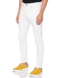 G-STAR RAW Mens D-STAQ 3D Slim Jeans, White C267-110, 35W / 36L