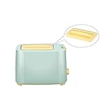 SMEJS Toaster Multifunktions-Haushalt Kleines Frühstück Maschine Mini Automatik 7-Gang-Backen-Color Edelstahl-Karten-Slot mit Staub