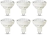 Amazon Basics Professional - LED-Leuchtmittel, GU5.3-Spot, MR16, entspricht 50-Watt-Birne, Kaltweiß, dimmbar, 6 Stück