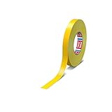 tesa band 4651 Premium leistungsstarkes Gewebeband versch. Breiten und Farben (15 mm x 50 m, gelb)