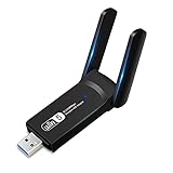 WLAN Adapter - WiFi Stick 1200Mbps Dual Band 2.4GHz / 5GHz Wireless USB Adapter Empfänger 802.11ac/n/g/b Netzwerk Dongles, für Desktop PC Laptop, für Windows XP/7/8.1/10/ V