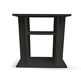 ZooPaul Riola Line Aquarium Unterschrank schwarz 80x35x60