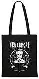 Urban Backwoods Nevermore Hipster Bag Beutel Stofftasche Eink