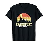 Vintage Skyline Frankfurt Shirt Frankfurt City Geschenk T-S