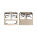 Luftauslass FIT FÜR Mercedes Benz E-Klasse W212 Rückseite Center Console Air Vent Cover 2128300454 Air Outlet Vent Grille Black Beige Grau Klimaanlage O