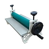 SFSGH Kaltlaminiergerät, manuelles Vinyl-Fotofilm-Kaltlaminiergerät, Handkurbeldruck-Kaltwalzenlaminator, Desktop-Kaltlaminiergerät mit faltb
