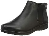 Jana 100% comfort Damen 8-8-26480-25 Stiefelette, Black Nappa, 40 EU