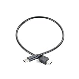 30 cm tragbare Größe Mini USB 5-poliger Stecker auf USB-C 3.1 Typ C Stecker Datenadapterkabel Konverterkabel für Laptop
