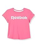 Reebok Mädchen Short Sleeve T-Shirt, Shocking pink, XL