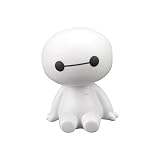Bobblehead Auto, Auto-Verzierung Nettes Kopf Schüttelt Baymax Roboter Dekoration Auto-Innenraum Armaturenbrett Wackelkopf-Spielzeug Zubehör Geschenk, Wackelkopffigur Bobblehead Figur Dekofig