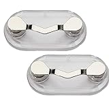 2 Stücke Brillenhalter Magnetische Hang Multifunktionsbroschen Tragbare Magnetgläser Headset Clip