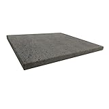 Pizzastein für Backofen und Gasgrill 39x35x2 cm - Made in Italy - Ätna Lavastein My Friend S