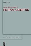 Petrus Crinitus (Beiträge zur Altertumskunde)