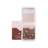 1 PC 3 Farben KATO Peanut Butter Blending Contour Highlighter Palette, Matte Highlighter Contour Palette, Multifunktions-Contour Palette Makeup F