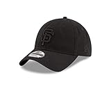 New Era San Francisco Giants 9twenty Adjustable Cap MLB Black On Black Black - One-S