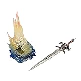 World of Warcraft - Frostmourne, Brieföffner mit LED Basis, Miniatur Schwert, Accessoire für Zuhause und das Büro, Geschenk und Merchandise für Fans & S