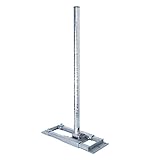 PremiumX Deluxe X130-48 Dachsparrenhalter 130 cm Mast 48 mm SAT-Antenne Sparren-Halter Dach-Halterung für Satelliten-Schüssel feuerverzinkt mit Kabeldurchführung