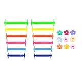 AJMINI Keine Krawatten-Schnürsenkel for Erwachsene und Kinder, elastische Silikon-Schnürsenkel, Farbe No-Wasche-Schnürsenkel, for Flachschuh-Turnschuhe Laufschuhe (Color : Children's Models)