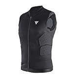 Dainese Erwachsene Skiprotektor Soft Flex Hybrid Man Ski Protektor, Schwarz, M