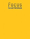 Focus Cornell Notebook: Cornell Note Paper Notebook 100 Pages (8.5 x 11 in), Cornell Note Taking System for High School College and University S