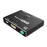 2X1 HDMI-kompatibler 2.1 Switcher 2 In 1 Out Switch Selector Box 8k 60Hz 3D für PS5 PS4 X Box TV Monitor Projektoren 2 in 1 Out Sw