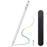 TiMOVO Stift, Pencil Stylus Kompatibel mit iPad 6./7./8/9. Generation,iPad Pro 11/12.9'(2018-2021), iPad Air 4/3, iPad Mini 5./6, Palm Rejection Stift Kompatibel mit iPad (2018-2021), Weiß