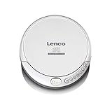 Lenco CD-201 Tragbarer CD-Player CD, CD-R, CD-RW, MP3 Akku-Ladefunktion Silb