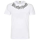 Brotherhood T-Shirt | Bruderschaft | Gang | Bande | Motorrad | Kutte | Biker Weiß M