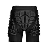 BTKDIDDDDD Thermo-Unterwäsche, Hose, Downhill, Ski-Hose, Outdoor, Rollschuhlaufen, Training, Anti-Fall S