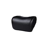 MIOAHD Leder Car Neck Pillow Set Memory Foam Kopfstütze Lendenwirbel Sitz unterstü