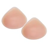1 Paar Konkave Silikon Brustformen Brustprothesen Realistische BH-Einlagen Transgender - Nackt, 150G