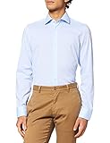 Seidensticker Herren Business Hemd Slim Fit24 Businesshemd, Blau (Hellblau 11), (Herstellergröße: 38)