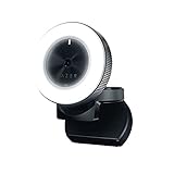 Razer Kiyo Streaming-Kamera mit Beleuchtung (USB Webcam, HD-Video 1080p 30 FPS/720 p 60 FPS und kompatibel mit Open Broadcaster Sofware)