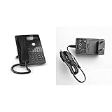 Snom D725 IP-Telefon, SIP-Tischtelefon, 12 SIP-Identitäten, 18 Mehrfarben-Funktionstasten, VLAN-Unterstützung & A6 EU 10W Netzteil für alle Snom-Telefone und Konferenz-VoIP-T