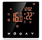 CYANNAN  3A/16A Digitaler Programmierbarer Thermostat Gas Kessel Raum Thermostat Smart Temperature Controller (86 * 86 * 40mm)