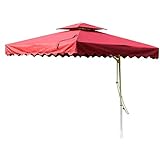 YANGXIN Sonnenschirme Klappbare Außenstände Sicherheitsschirme Achtteilig Regenschutz 98,42 Z