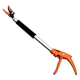 Gartenwerkzeug Alu Greif Teichschere, 23,6 Zoll Baumschneider Gardena Short Reach Tree Pruner Verlängerung Müll Wurf Picker Grabber Reacher Garten Assistance Picker Helping Hand T