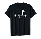 Saxophon Herzschlag Jazz Musik Geschenk T-S