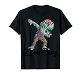 Dabbing Zombie Gruseliges lustiges Halloween-Kostüm für Kinder T-S