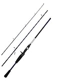Guddawstraatyi Angelrute Spinnerei Gießen Locken Reise Angelrute 1.8/2.1m ultraschnelle baitcasting Köder-Casting 2.1m Angel (Size : Casting 2.1m)