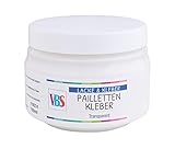 VBS Paillettenkleber 150ml Schmucksteinkleber Klebbstoff klar Kleb