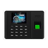 Zeiterfassungsuhr Teilnahmesystem Fingerabdruck Tcpip usb. Passwort Office Time Clock Mitarbeiter Recorder Gerät Biometrische Zeitbetreuung Für kleine und mittlere Unternehmen ( Language : Arabic )