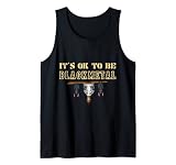 its ok to be blackmetal, Fledermaus Huhn, Rock Musik fun Tank Top