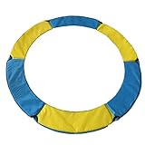 Mini Trampolin Aerobic Bouncer Rebounder Indoor Outdoor Fitness Jumper Blau und Gelb 140 cm Durchmesser Fitnessg