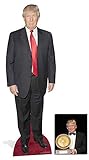 BundleZ-4-FanZ Fan Packs Donald Trump Lebensgrosse Pappfiguren/Stehplatzinhaber/Aufsteller - Enthält 8X10 (25X20Cm)