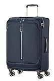 Samsonite Popsoda - Spinner M Erweiterbar Koffer, 66 cm, 68/73.5 L, Blau (Dark Blue)