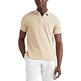 Tommy Hilfiger Herren 1985 Slim Polo Hemd, Clayed Pebble, XL