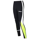 Airtracks Winter Funktions Laufhose Lang - schwarz - neon - M - D