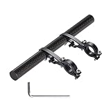 Yizhet Fahrrad Extender Halterung Doppel Mountain Fahrrad Taschenlampe Halter Lenker Fahrrad Zubehö