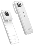 Insta360 Nano S - Kompakte 3D VR-Kamera, 4K HD 360 °, 20 Megapixel-Foto, kompatibel mit iPhone X / 8/7/6-Serie, integrierte Stabilisierung, integriertes Mikrofon, mit Lightning-Verbindung